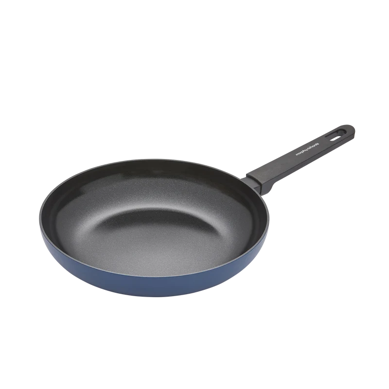 28cm Recycled Aluminium Frying Pan - Blue