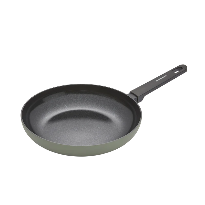28cm Recycled Aluminium Frying Pan - Green