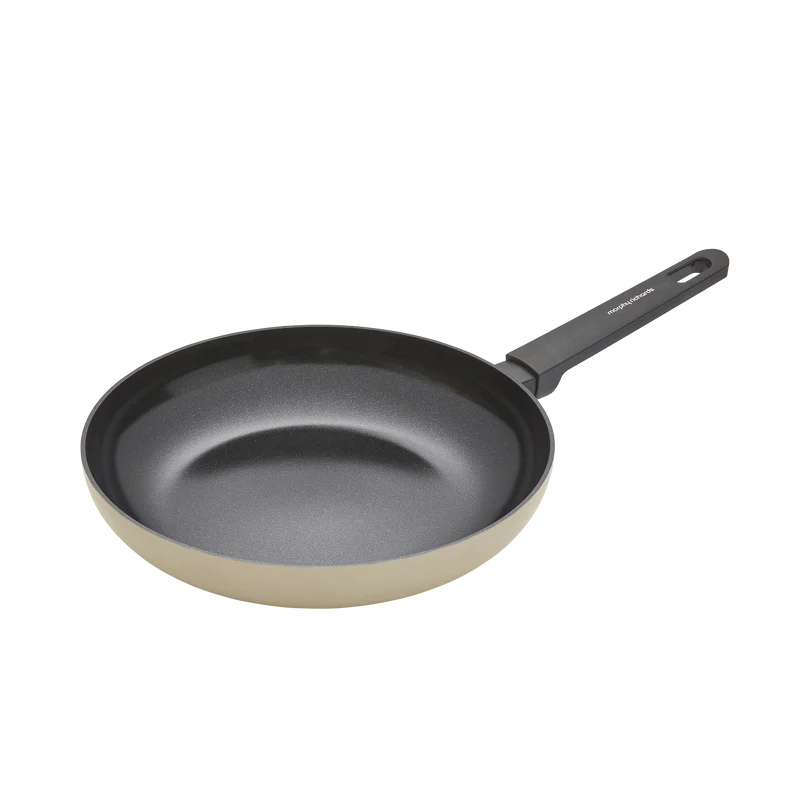 28cm Recycled Aluminium Frying Pan - Cream
