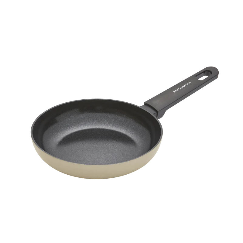 20cm Recycled Aluminium Frying Pan - Cream