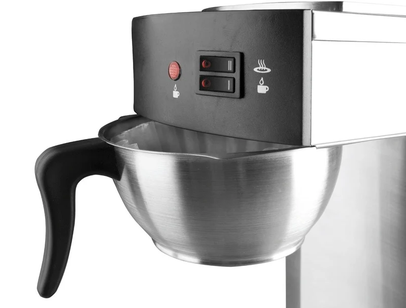 CAFETERA ELECTRICA CON 2 JARRAS CRISTAL LACOR