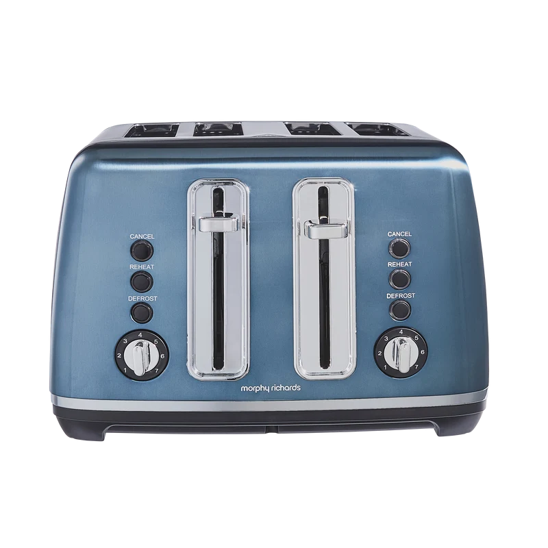 Accents 4-Slice Toaster - Blue