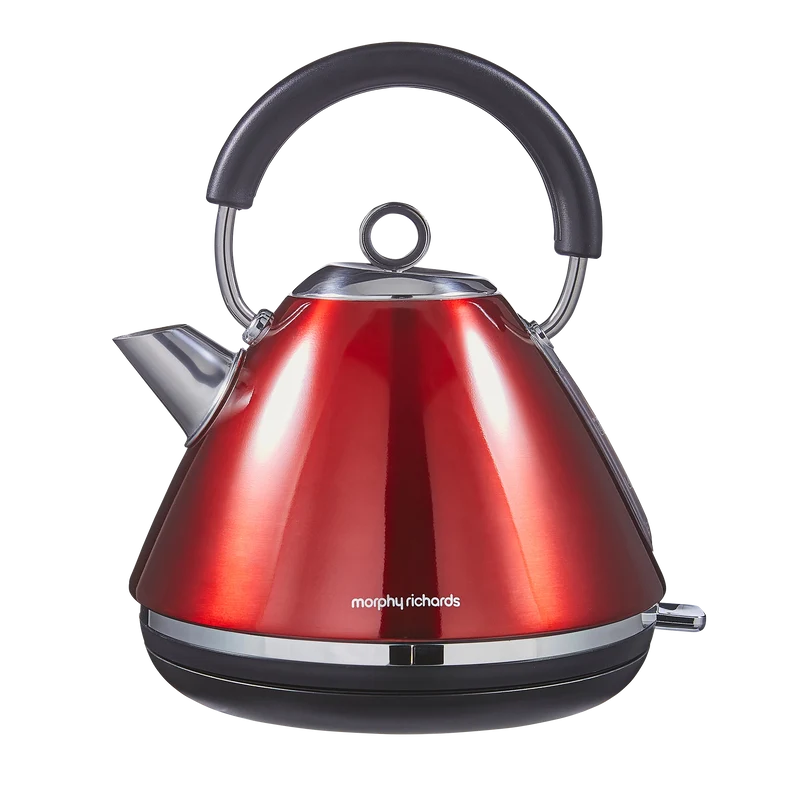 Accents 1.5L Pyramid Kettle - Red