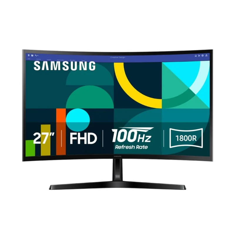 Samsung Monitor Curvo 27" FHD LED D366 (LS27D366GANXZA)