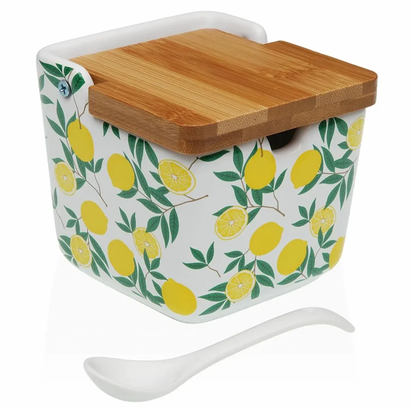 AZUCARERO TAPA BAMBU LEMONS