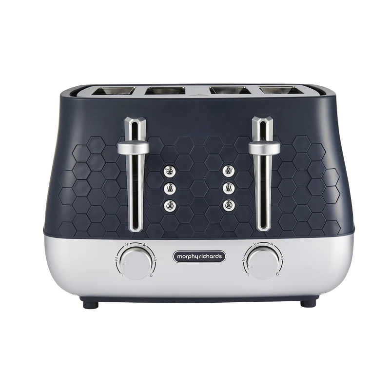 Cassini 4-Slice Blue Toaster - Outer Space
