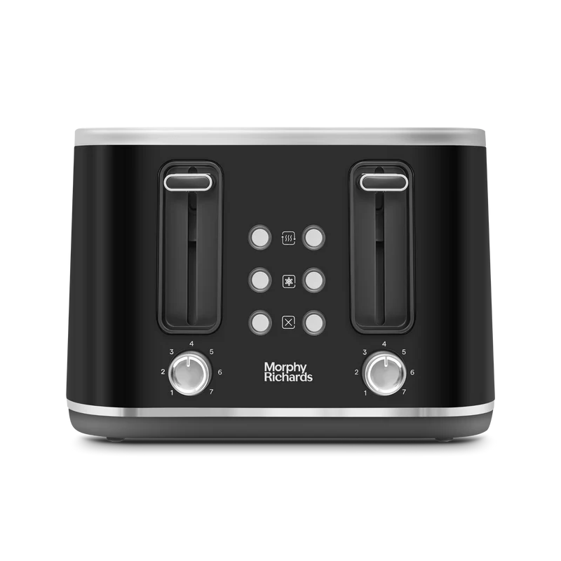 Motive Black 4 Slice Toaster
