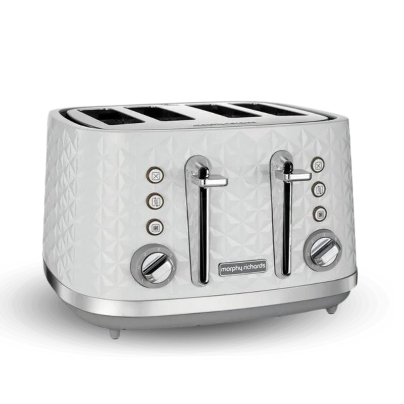 Vector White 4-Slice Toaster