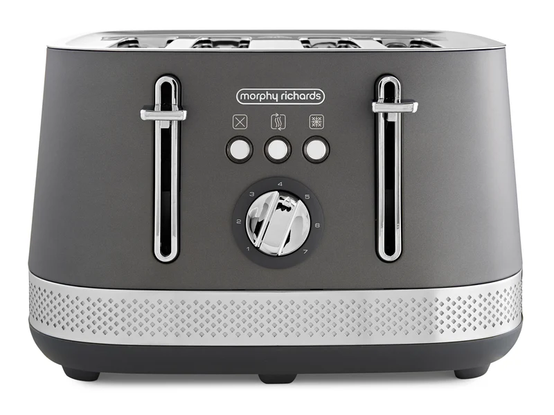 Illumination Grey 4-Slice Toaster - Titanium