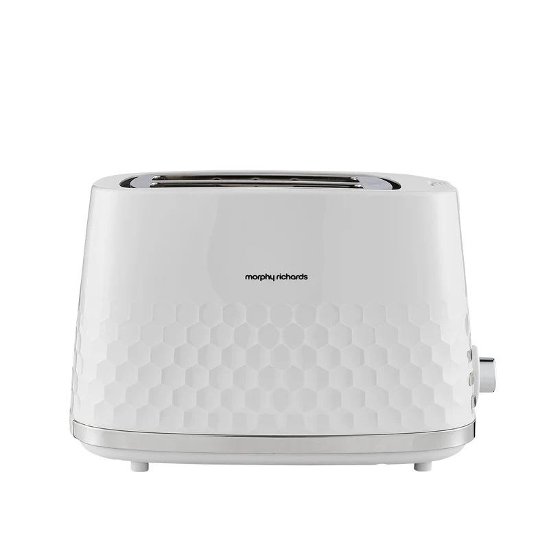 Hive White 2-Slice Toaster
