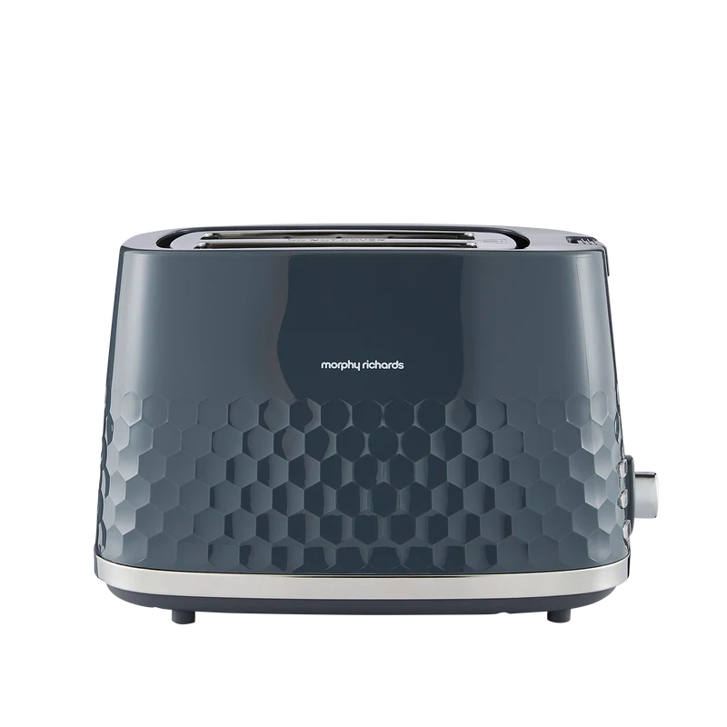 Hive Grey 2-Slice Toaster