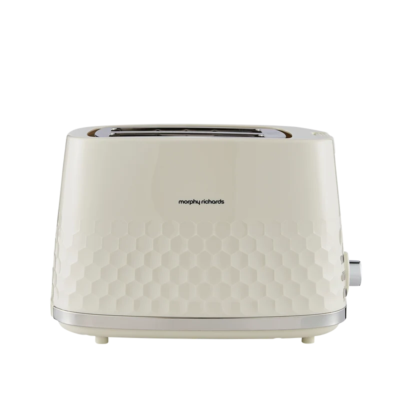 Hive Cream 2-Slice Toaster