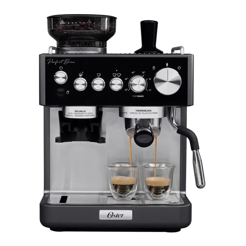 Oster Máquina de Café Espresso Semiautomática Perfect Brew, BVSTEM7301