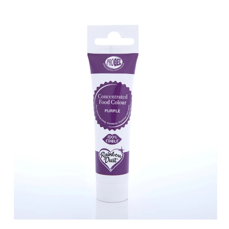 COLORANTE EN GEL PROGEL PURPURA RAINBOW DUST