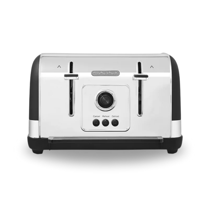 Venture Black 4-Slice Toaster