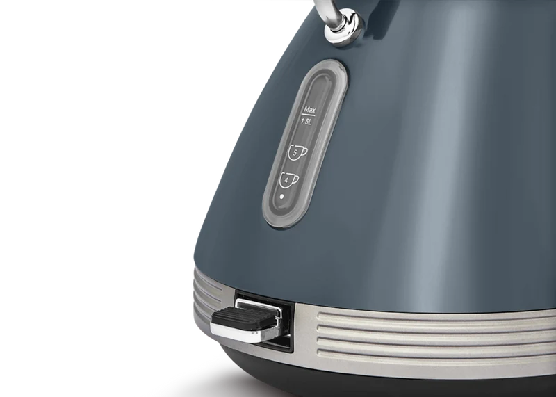 Venture Retro 1.5L Pyramid Kettle - Basalt Blue