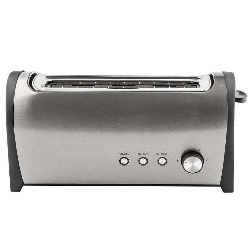 TOSTADORA INOX 4 PIEZAS 1400W