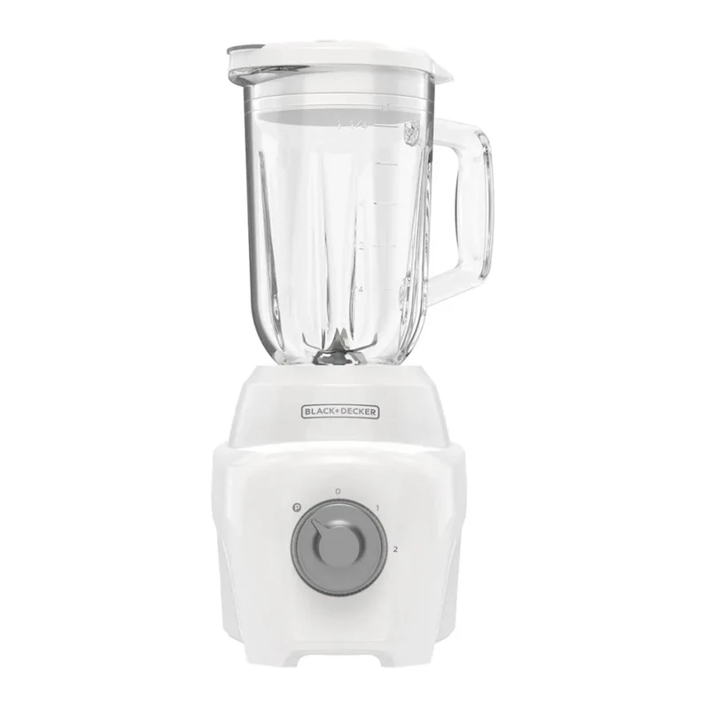 Black & Decker Licuadora Frasco de Plástico 2 Velocidades, BL0877