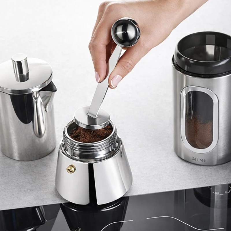 TAMPER CON MEDIDOR DE CAFE