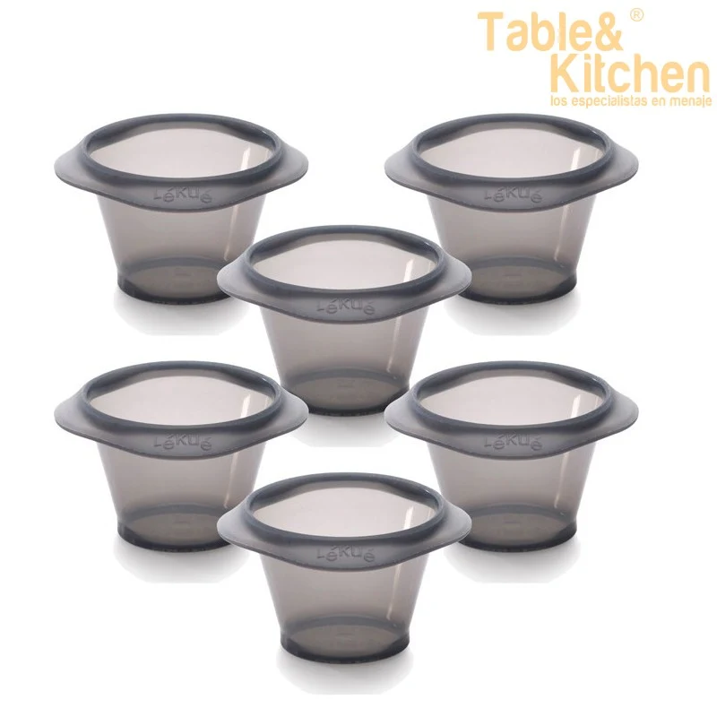 SET 6 MOLDES PARA COULANT LEKUE