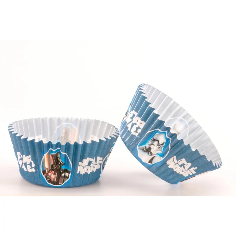 SET 50 CÁPSULAS CUPCAKES STAR WARS