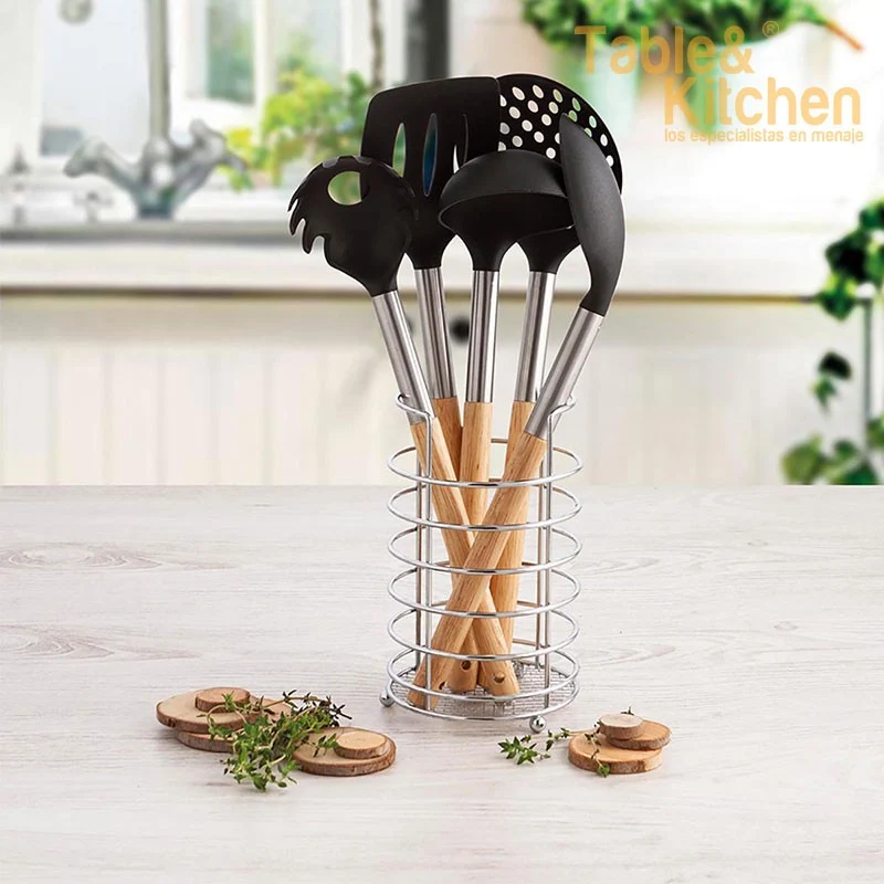SET 5 UTENSILIOS MADERA BAOBAB QUID