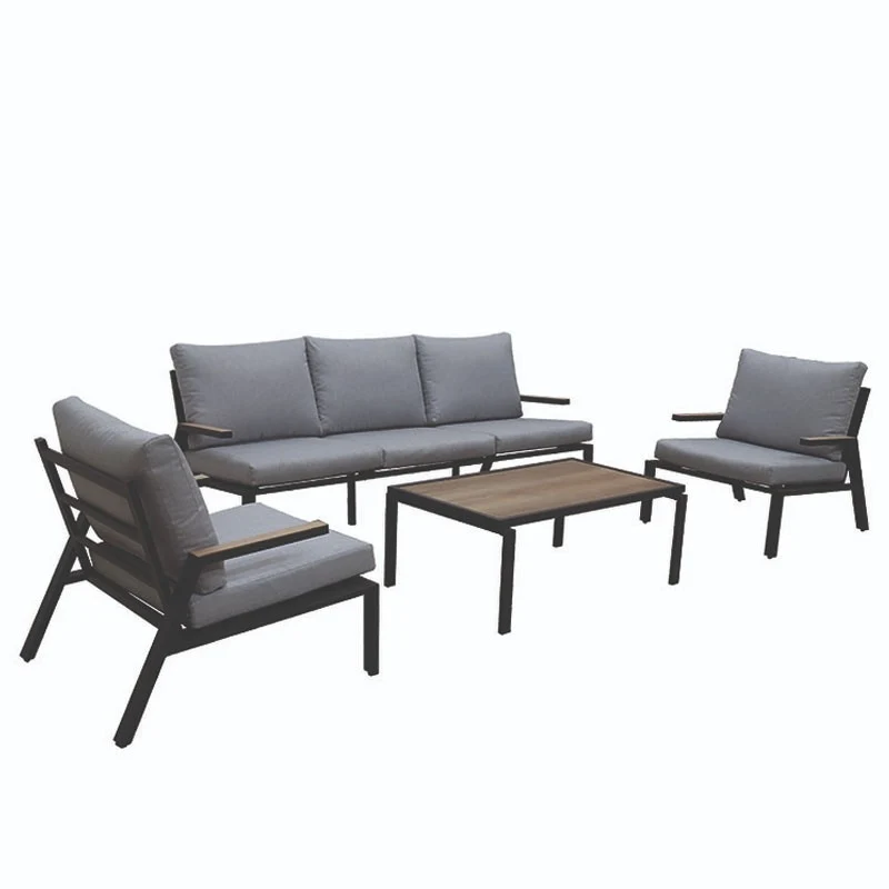 SET MUEBLES JARDIN LENA 5 PIEZAS