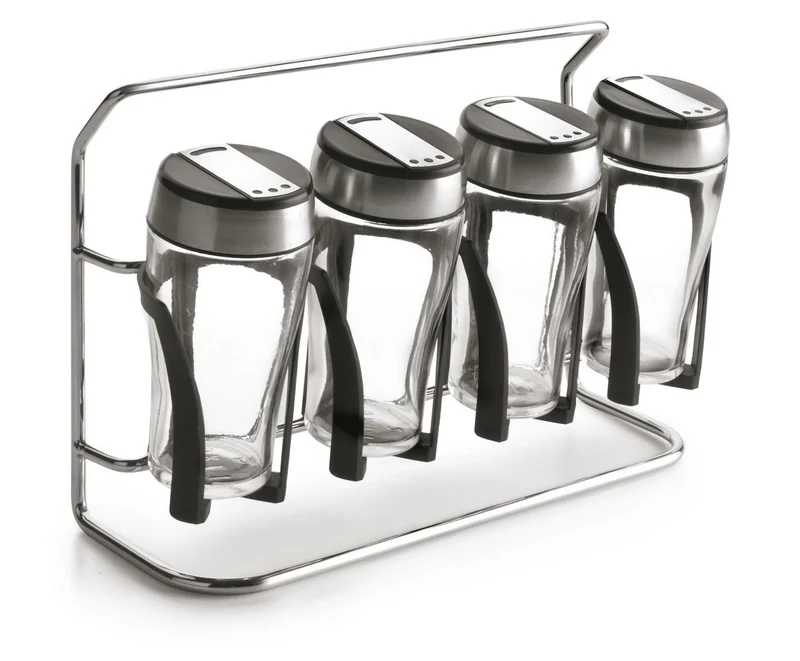 SET 4 ESPECIEROS CON SOPORTE