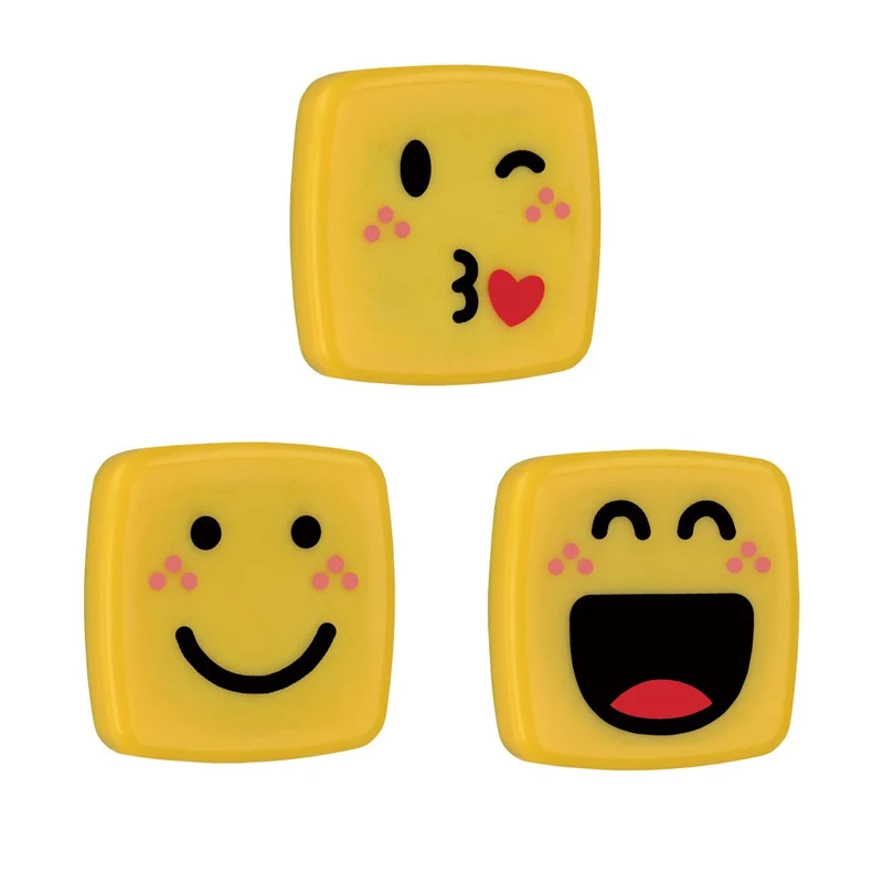 SET 3 IMANES PARA NEVERA EMOJI - LIKE