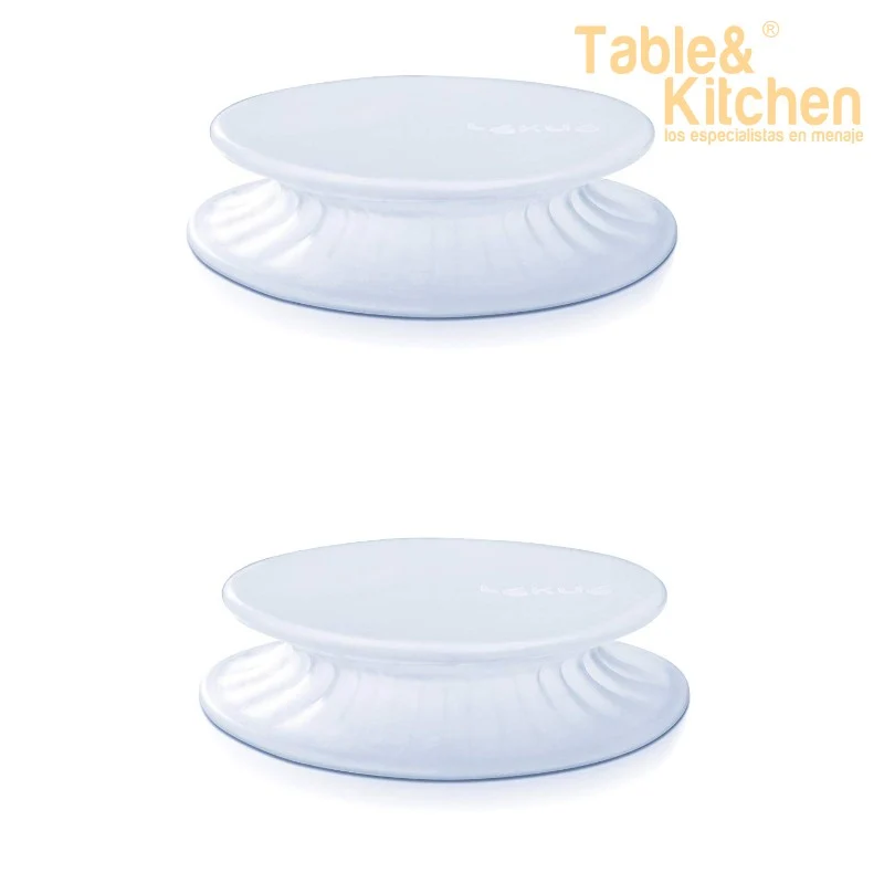 SET 2 TAPAS EXTENSIBLES SILICONA 8,5CM LEKUE