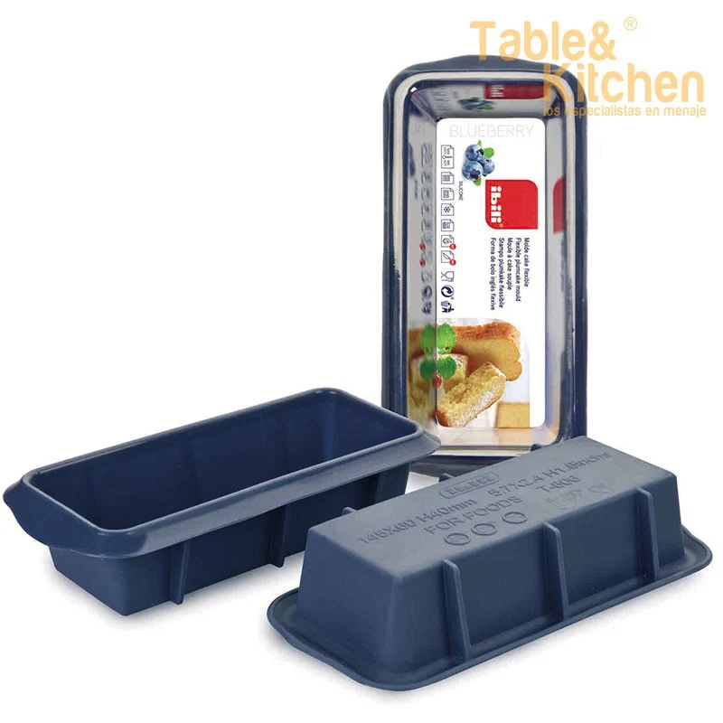 SET 2 MOLDES CAKE BLUEBERRY 15X6,5CM IBILI