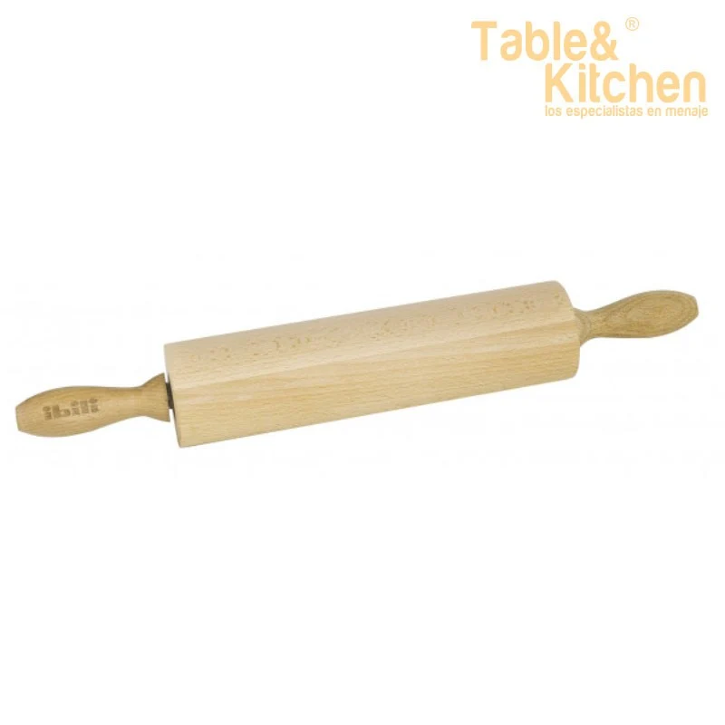 RODILLO GRANDE MADERA 43X6,50 CM IBILI