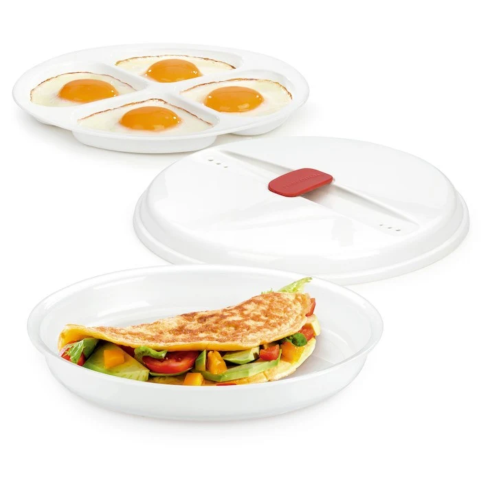 RECIPIENTE PARA TORTILLAS Y HUEVOS EN MICROONDAS PURITY