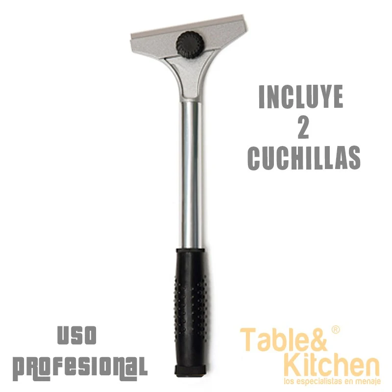 RASCADOR PLANCHA PROFESIONAL SUPREMINOX