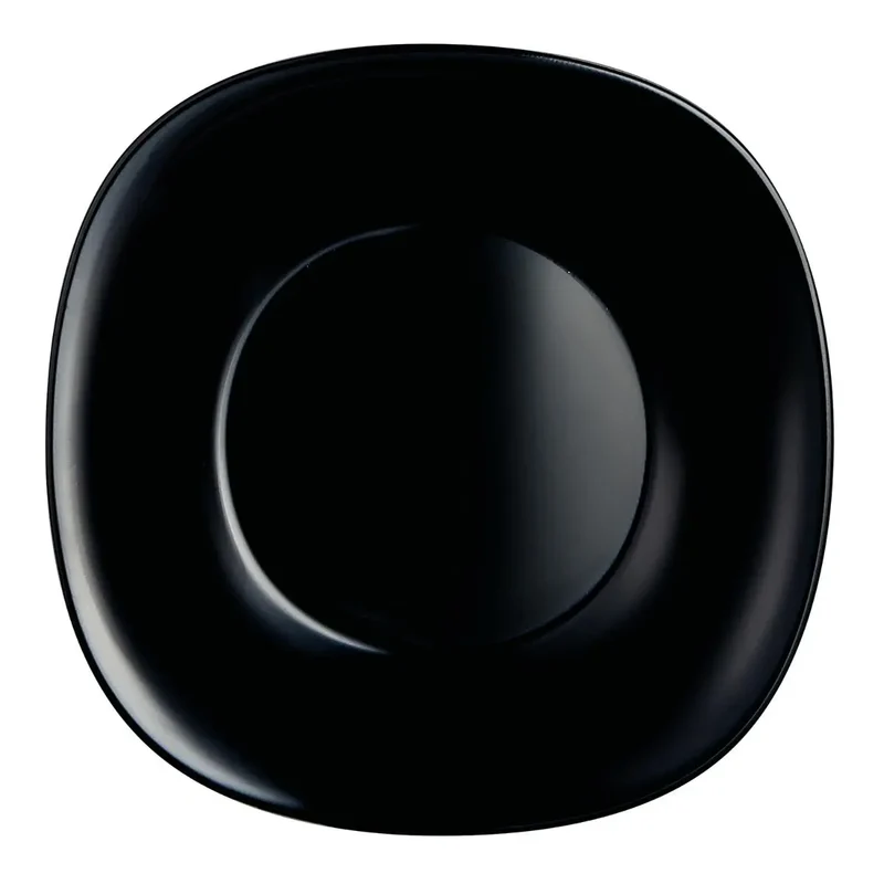 PLATO HONDO 21CM CARINE NEGRO