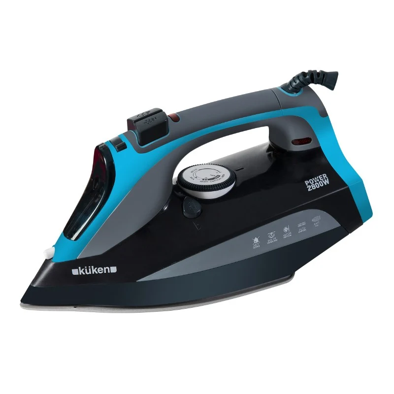 PLANCHA VAPOR 2800W SUELA INOX KUKEN