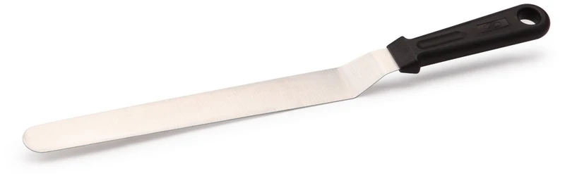 ESPATULA LARGA ACODADA M/SOLID 25CM LACOR