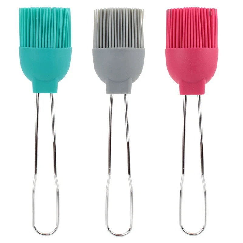 PINCEL DE SILICONA 22CM SURTIDO MANGO INOX