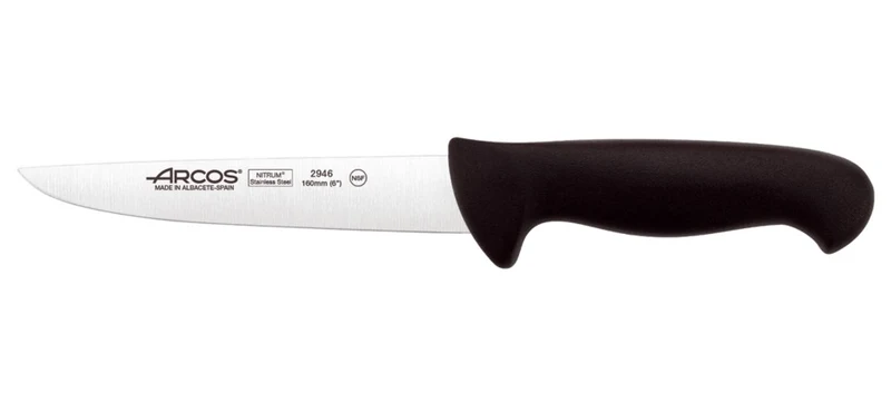 CUCHILLO CARNICERO 160MM SERIE 2900 NEGRO