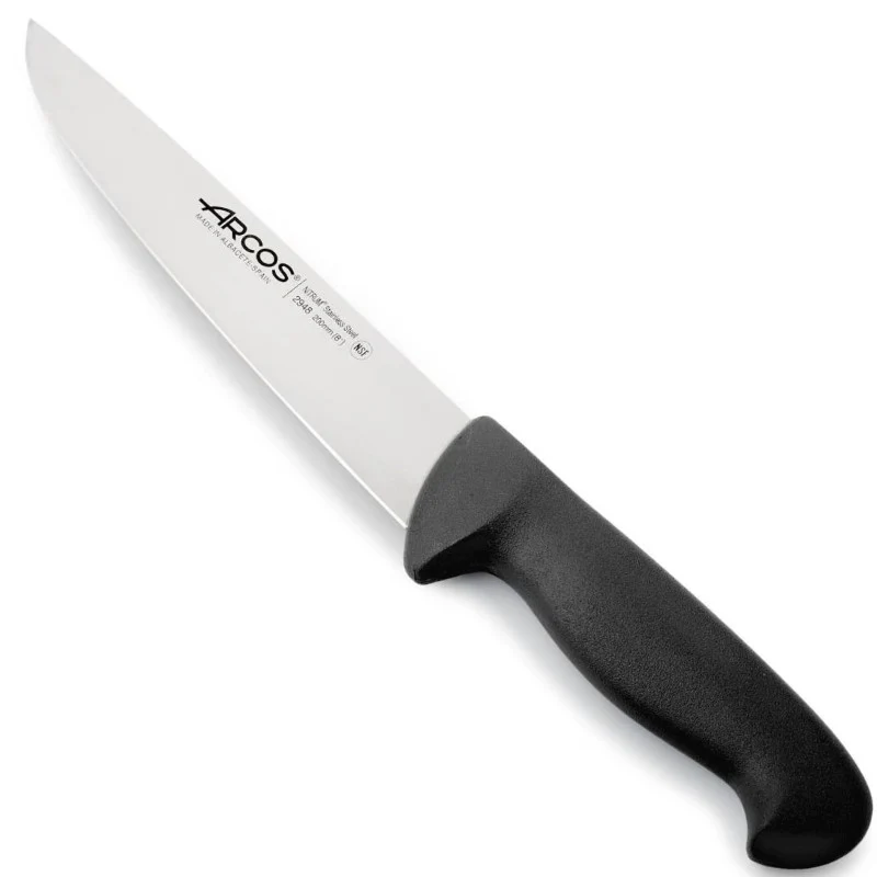 CUCHILLO CARNICERO 200MM SERIE 2900 NEGRO ARCOS