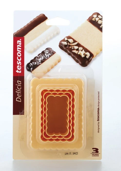 CORTAPASTAS DOBLE RECTANGULAR GALLETA 6 TAMAÑOS