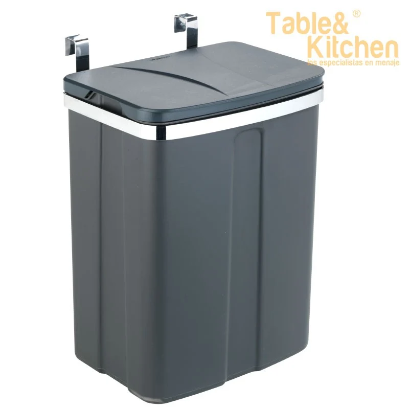 CUBO PARA PUERTAS 12 LITROS GRIS