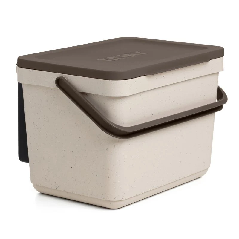 CUBO ORGANICO 6L SMART CON SOPORTE ECOHOME