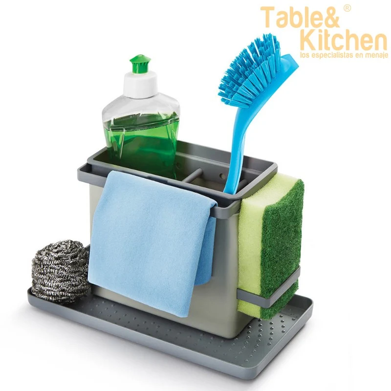 ORGANIZADOR FREGADERO TIDYTEX GRIS