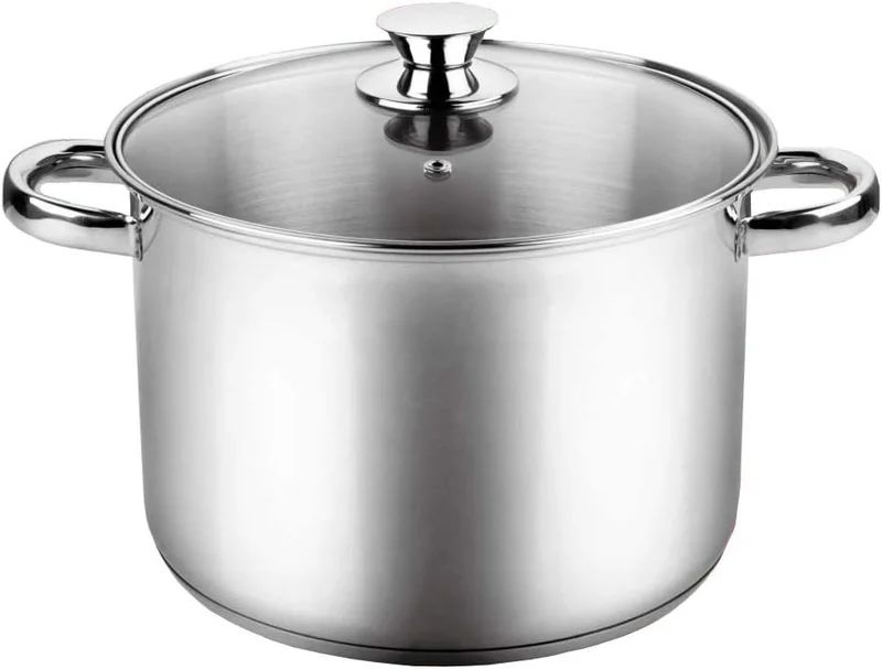 OLLA ACERO INOX. 28CM FONDO CAPSULADO