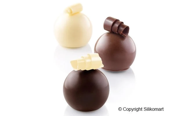 MOLDE SILICONA PROFESSIONAL MULTICAVIDADES MINI TRUFFLES