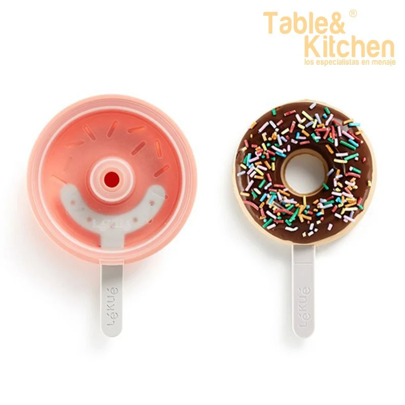 MOLDE PARA HELADO DONUT POPSICLE CORAL