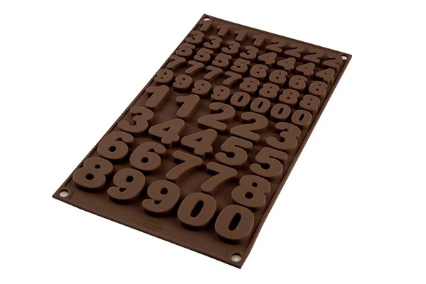 MOLDE SILICONA NUMEROS