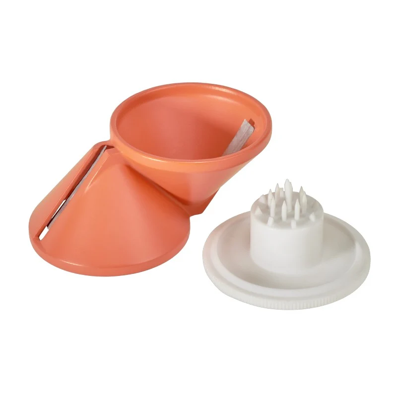 CORTADOR DE VERDURAS DOBLE CON PROTECTOR