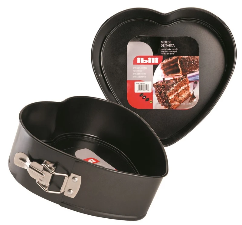 MOLDE DESMONTABLE CORAZON MOKA 22CM